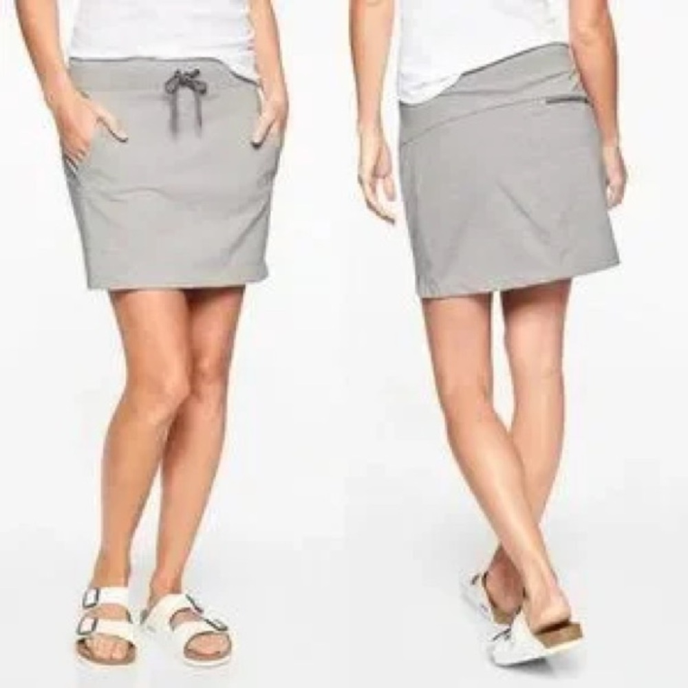 Athleta Stripe Modern Metro Skirt medium